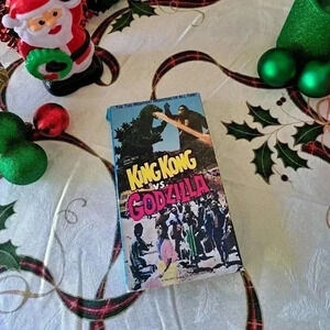 VHS KING KONG VS GODZILLA MOVIE